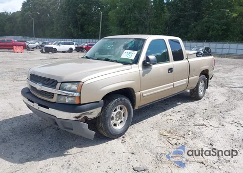 2004 Chevrolet Silverado 1500 Ls from USA, damaged, VIN 1GCEK19T34E149529